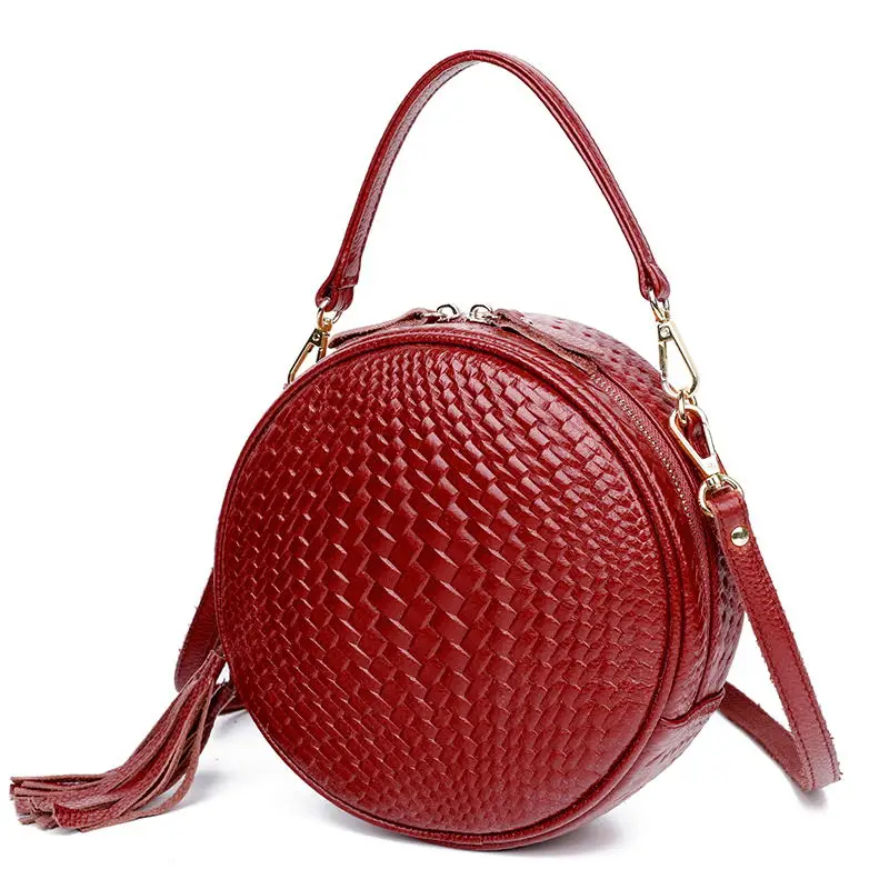 Wine red 2 Сумки из натуральной кожи женские сумки высокого качества роскошные дизайнерские сумки на плечо для женщин воловья кожа женские сумки-мессенджеры - Цвет: Wine red 2