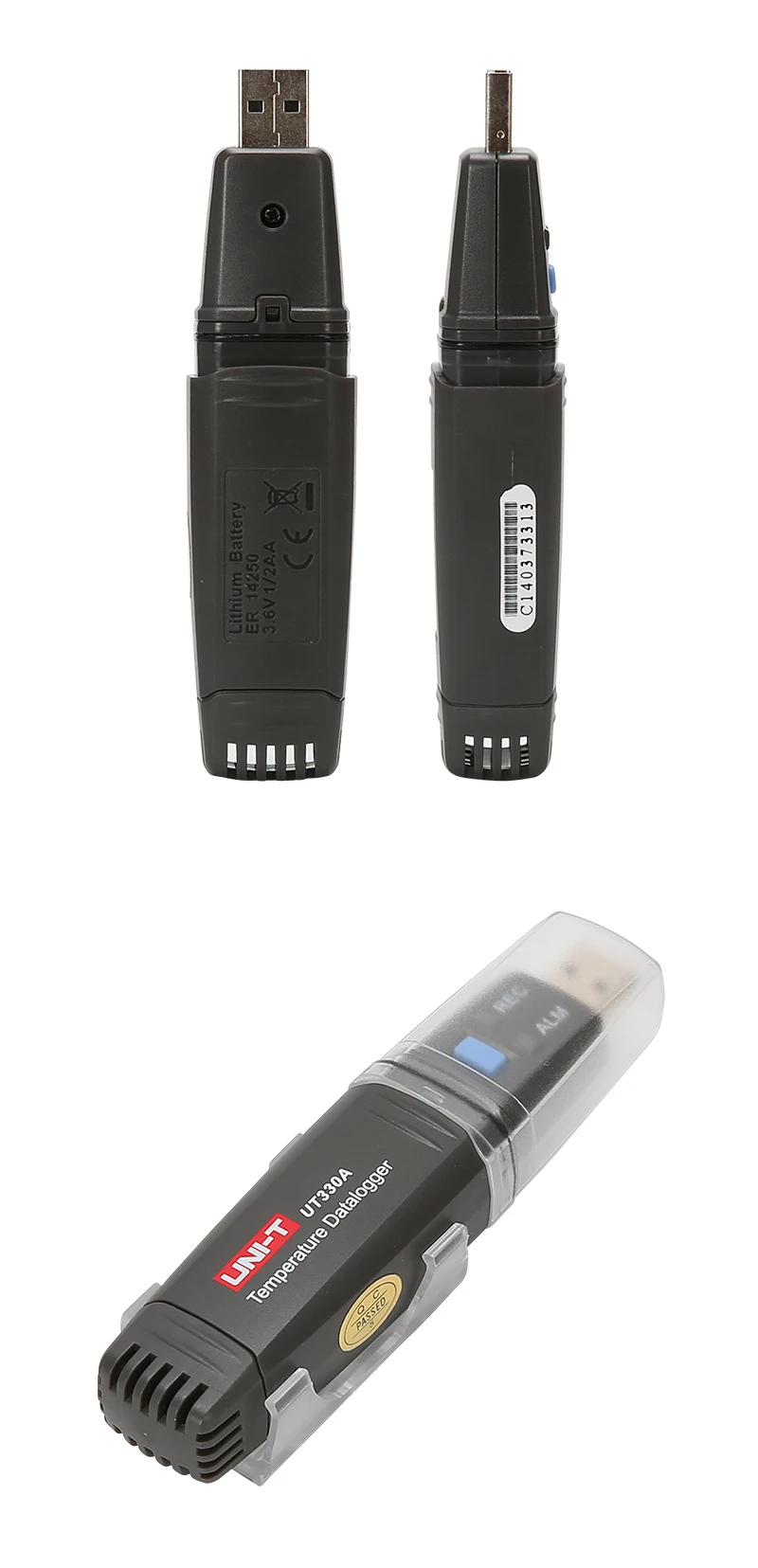 Цифровой регистратор данных Температура Влажность usb 60000 Регистратор температуры регистратор-40~ 80C(-40~ 176F