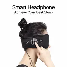Sleepace Sleep Headphones,Comfortable Washable Eye Mask with Sound blocking/ Noise Cancelling Earphone Smart App remote control