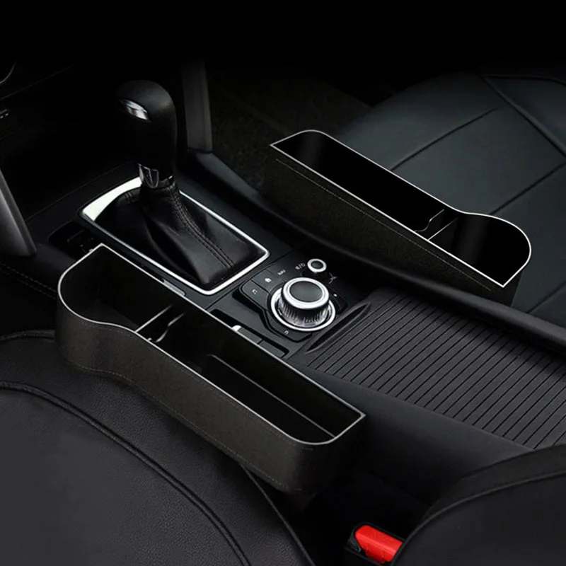 Wireless Car Charger Seat Slit Crevice Storage Charging Station Box for Vehicle GDeals