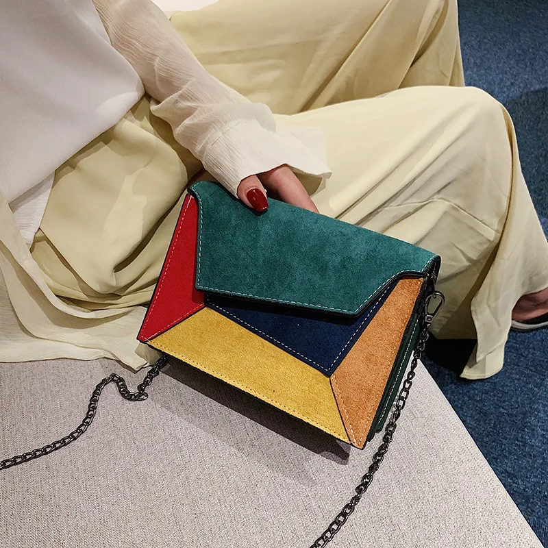 

Jin Mantang Small Bag Female 2020 New Wave Matte Shoulder Bag Wild Messenger Bag S Designer Fashion Hit Color Small Square Bag