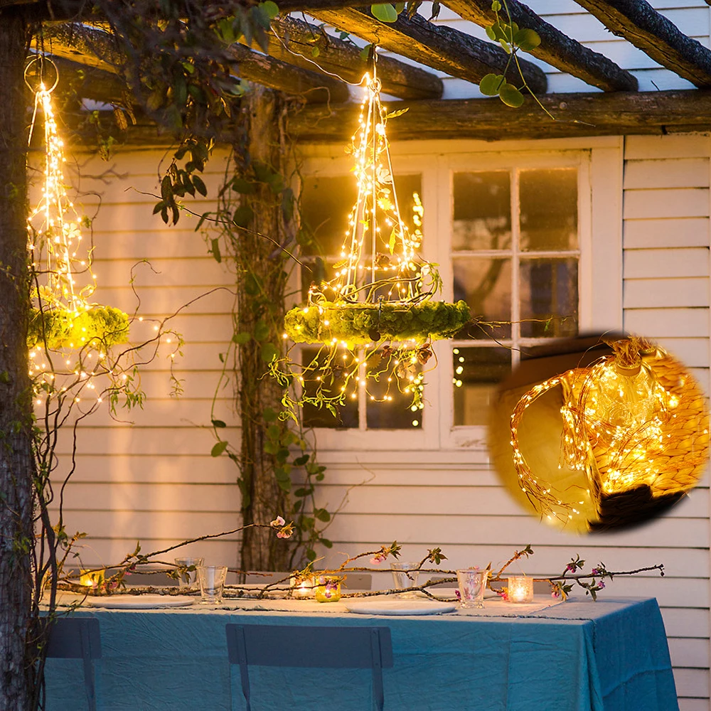 

2M 300LED EU 12V Vines lights Copper Wire Branch lights string Christmas Garlands Fairy Light for Cafe Wedding Party Decoration