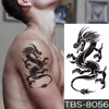 Autocollant de tatouage temporaire imperméable Dragon Scorpion loup Flash tatouages ailes croix corps Art bras hibou Maori Totem faux Tatoo hommes ► Photo 3/6