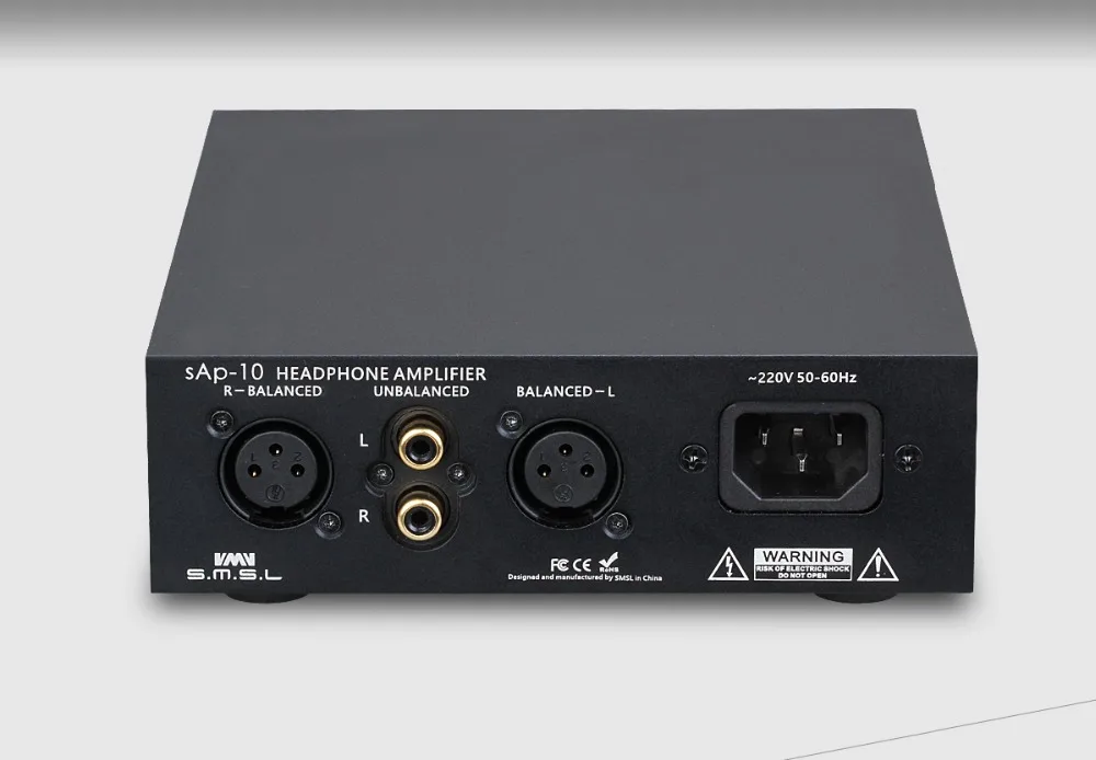 SMSL SAP-10 Мини HIFI аудио баланс Настольный усилитель для наушников поставка TPA1620A2 чипы черный 6,35 мм разъем выход