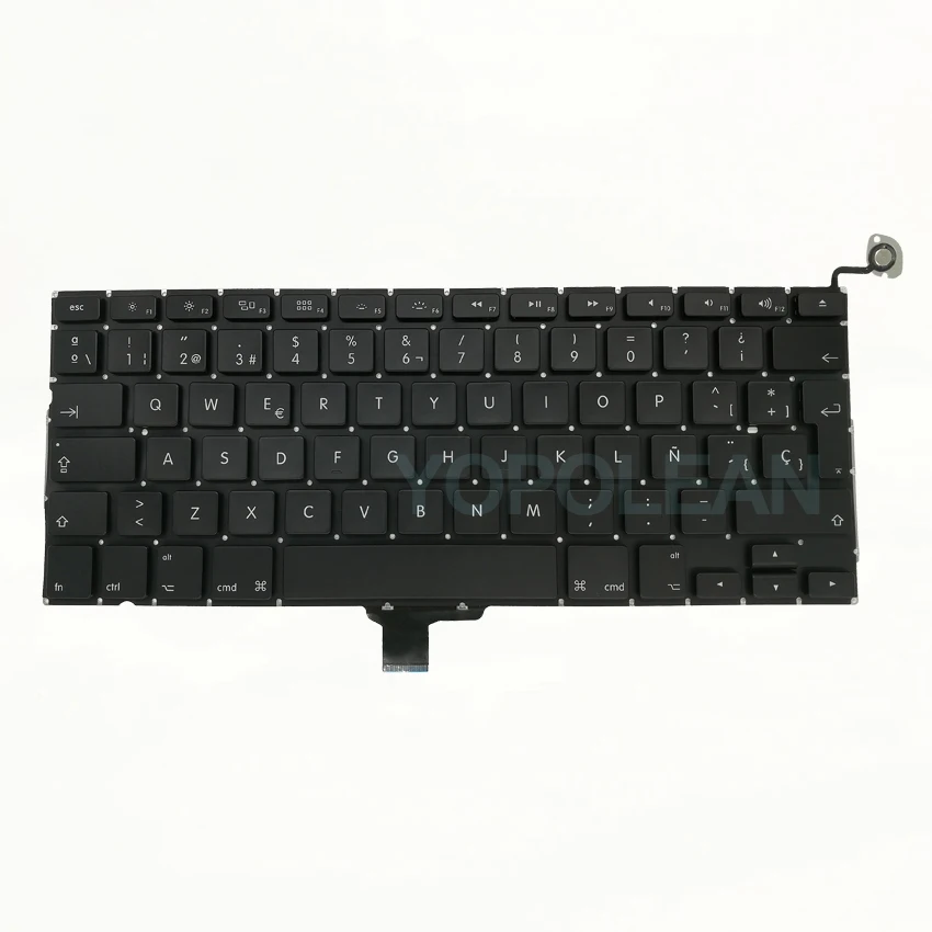 5 шт. новая испанская клавиатура для MacBook Pro, моноблок 1" A1278 2009-2012 лет