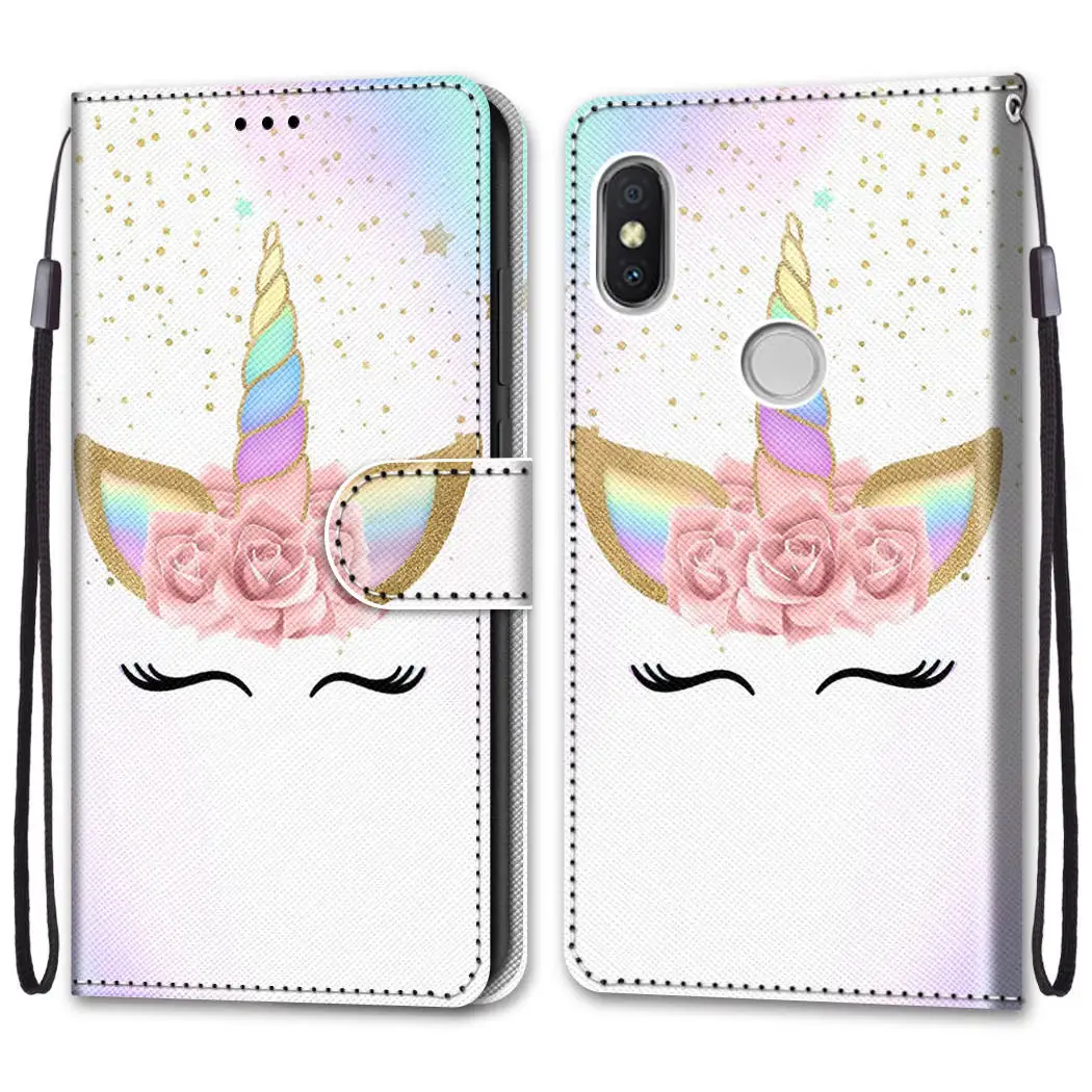 4 Phone Funda For Xiaomi Redmi S2 Y2 Case Flip Leather Wallet Stand Hold Cover For Xiaomi Redmi 3 3S Case Book Luxury Capa Bag - Цвет: 4