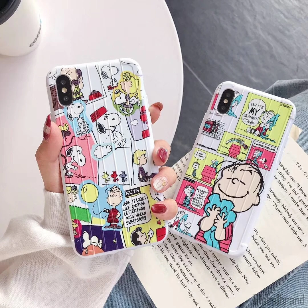 Чехол для телефона с милым мультяшным рисунком арахиса собаки 3D iPhone 6 6s 7 8 Plus 11 pro X