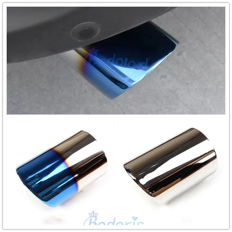 Наконечник глушителя выхлопной трубы для Volkswagen VW Tiguan L 280 330 TSI 2017 2018|Хромирование| |