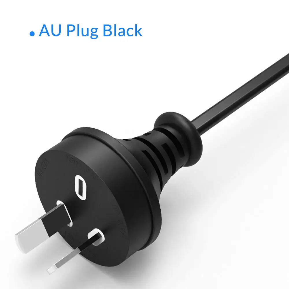 Black AU plug ORICO 5 USB порт зарядное устройство 5V2. 4A ЕС США Великобритания разъем настольное зарядное устройство адаптер для телефона планшета CSL-5U - Тип штекера: Black AU plug