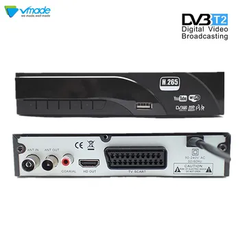 

Set-top Boxes DVB T2 TV Receivers H.265 Full HD TV Receiver tuner support MPEG PVR Decoder SCART WIFI
