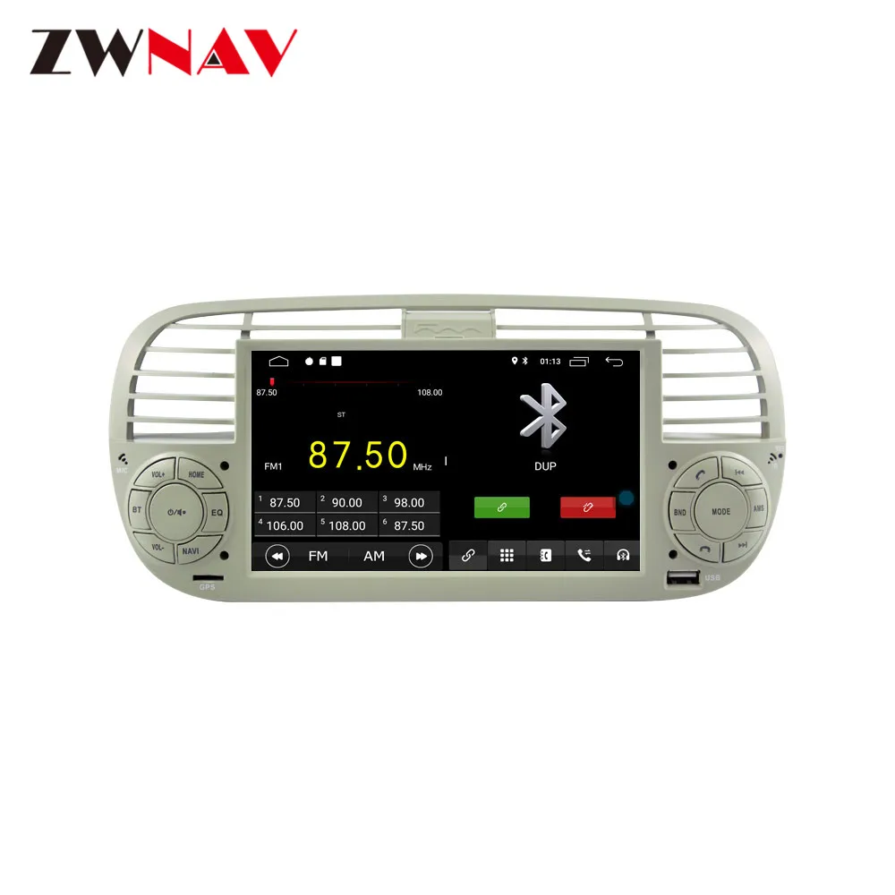 Clearance Android 9.0 Car CD DVD Player For FIAT 500 2007-2014 Car GPS navigation head unit multimedia player Auto Stereo tape recorder 7 Clearance Android 9.0 Car CD DVD Player For FIAT 500 2007-2014 Car GPS navigation head unit multimedia player Auto Stereo tape recorder 7