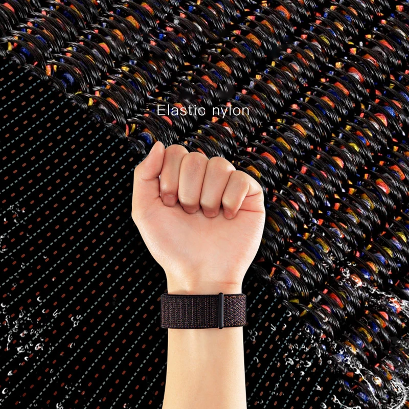 Ремешок для apple watch 5 44 мм 40 мм 42 мм 38 мм iwatch Series 3 2 1 нейлоновый спортивный ремешок для часов Браслет apple watch 5 4 band