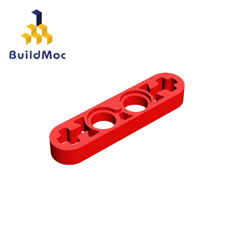 BuildMOC совместимый для 32449 1x4 для строительных блоков части DIY логотип развивающие Подарочные игрушки - Цвет: M0375-17