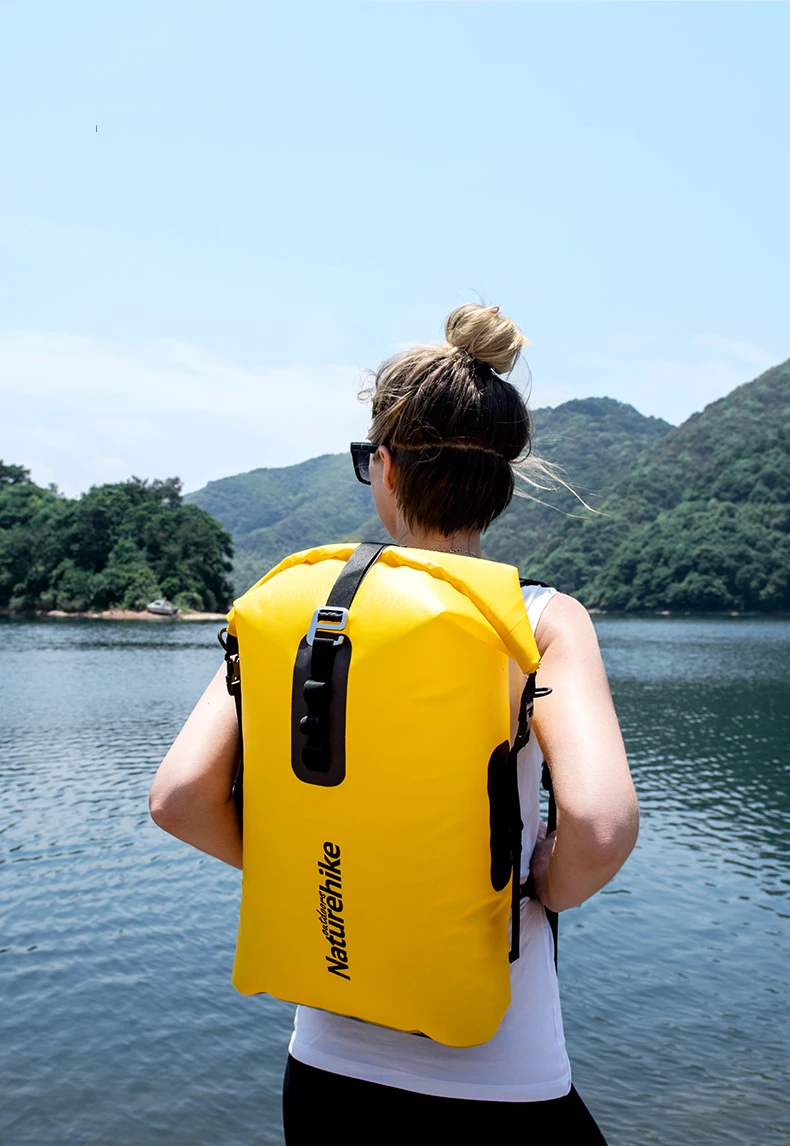 Naturehike открытый ТПУ влажной сухой разделения водонепроницаемая сумка-чехол для пляжа Плавание Дайвинг Водонепроницаемая сумка для хранения кемпинг рюкзак