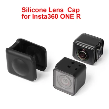 

Camera Silicone Lens Cap for Insta360 One R Action Camera Lens 4K Mod/ 5.7K 360 Mod Camera Lens Cover
