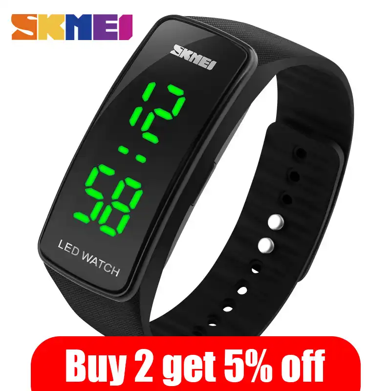 skmei led watch price