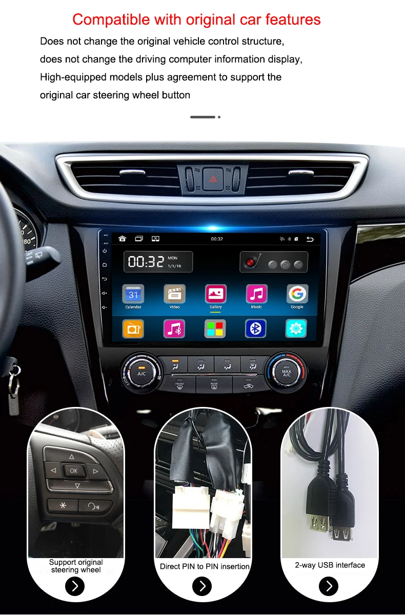 Cheap Car Multimedia Video Player Navigation GPS Android 9.0 4G For Toyota Classic Camry 06/08/11/12/13 3