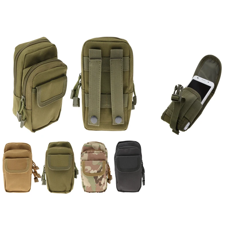 Открытый тактический Чехол Molle охотничьи сумки поясная сумка Военная Тактическая упаковка наружные Сумки чехол Карманный Камуфляж сумка