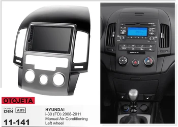 

Navirider GPS Bluetooth stereo android 9.1 car multimedia for Hyundai I30 Manual AC 2008-2011 Navigation car radio+frame+camera