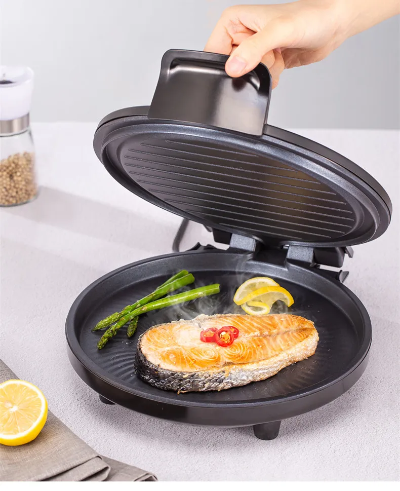 Non-stick Electric Crepe Maker Pizza Maker Pancake Crepe Making Pan 220V For Household Kitchen Tool