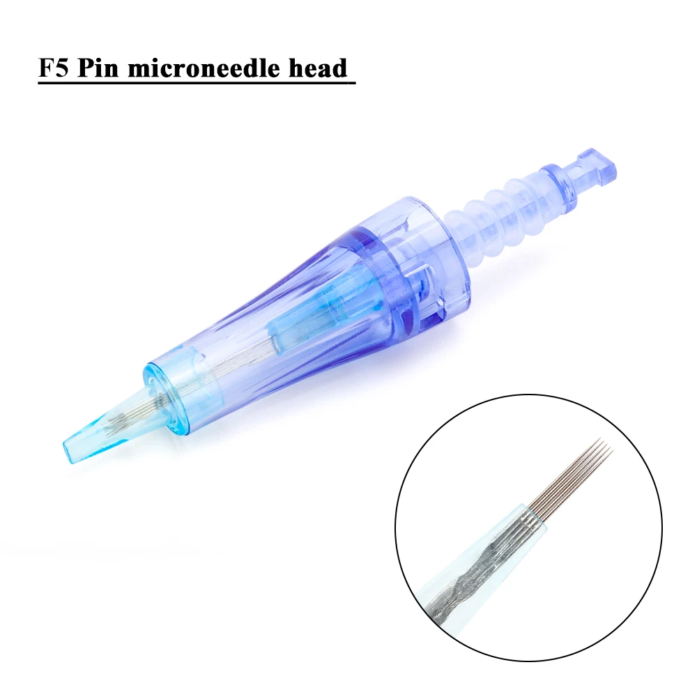 F5 Игольчатый картридж для Dr pen A1 Nano/9 pin/12 pin/36 pin/42 pin микро Сменные иглы головка Дерма ручка наконечник татуировки Замена - Габаритные размеры: F5