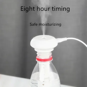 

Air Humidifier Portable USB Adjustable Ultrasonic Mist Maker Car Aroma Diffuser Essential Oil Office Travel Donut Air Freshener