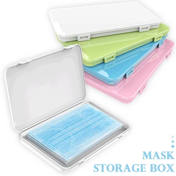 

2020 Face Mask Case Portable Boxes To Store Masks Eco-friendly Box Masks Exquisite Pollution-free Materials Box Save Mask