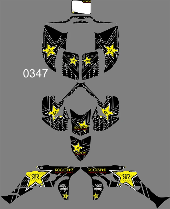 

3M TRX 450R ATV Graphic & Backgrounds Decal TRX 450R Sticker Kits for HONDA TRX 450R