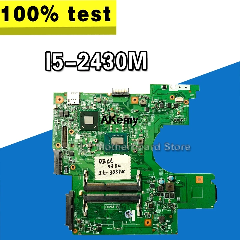 Voor Dell Latitude 3330 Laptop Moederbord I5-2430M CN-0NGGMN 0 Nggmn Nggmn Getest 100% Werken Voor Dell Latitude 3330 Laptop Moederbord I5-2430M CN-0NGGMN 0 Nggmn Nggmn Getest 100% Werken