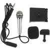 Portable 3.5mm Stereo Studio Mic KTV Karaoke Mini Microphone For Cell Phone PC Mic size: app.5.5cm*1.8cm ► Photo 2/6