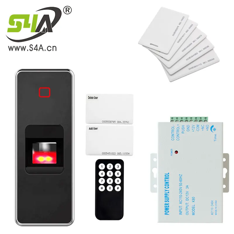 Пластиковый корпус водонепроницаемый контроль доступа по отпечатку