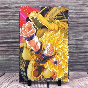 

DRAGON BALL SUPER SAIYAN SON GOKU KAMEHAMEHA LITHOGRAPH CREATIVE LIVING ROOM TV CABINET CARTOON DECORATIVE PAINTINGS X3077