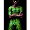 Triathlon Suit Pro Team Love The Pain Men's Green Short Sleeve Cycling Skinsuit Roupa Ciclismo Maillot Jumpsuit Bike Clothing 2