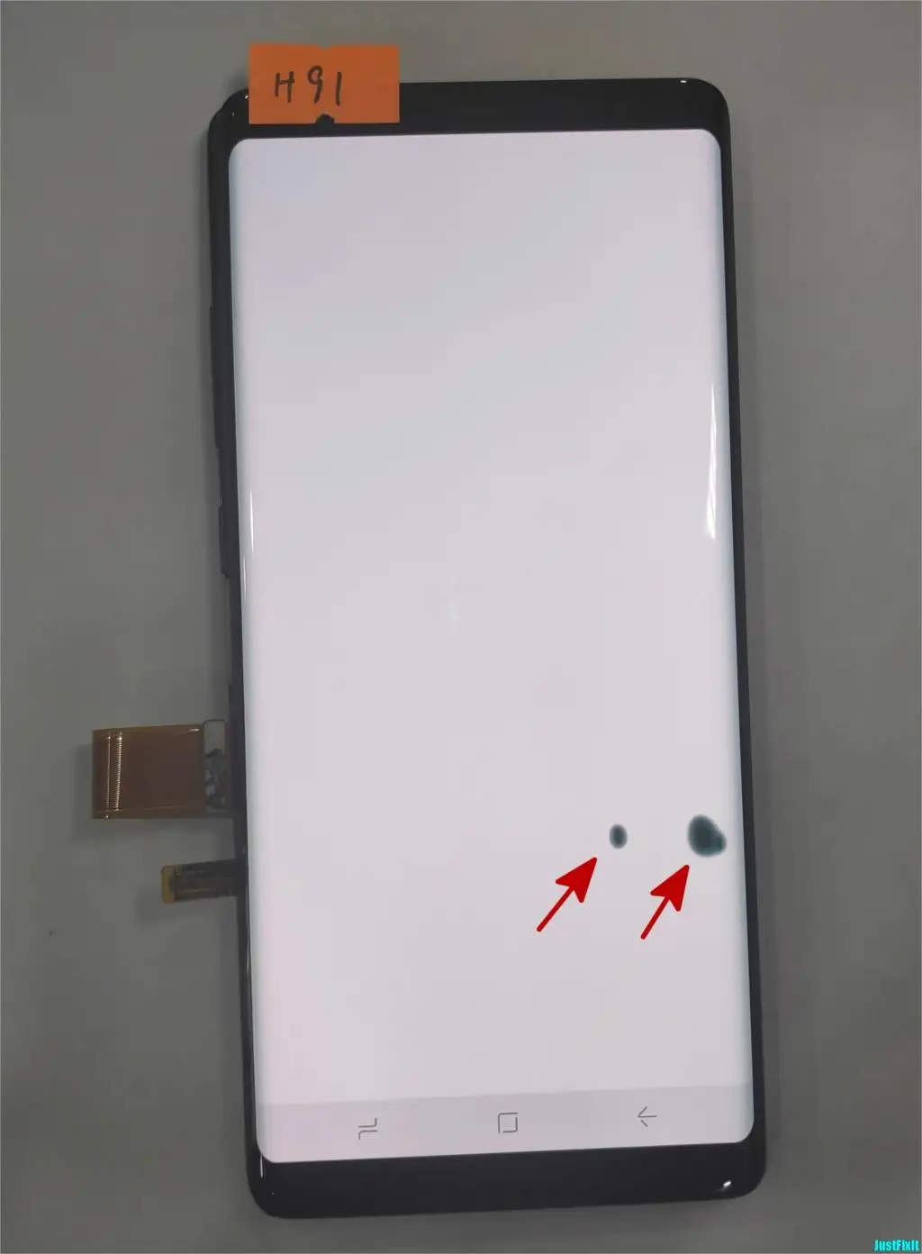 Для samsung Galaxy Note 8 N9500 N950FD N950U дефект ЖК-дисплей кодирующий преобразователь сенсорного экрана в сборе 6," Super Amoled