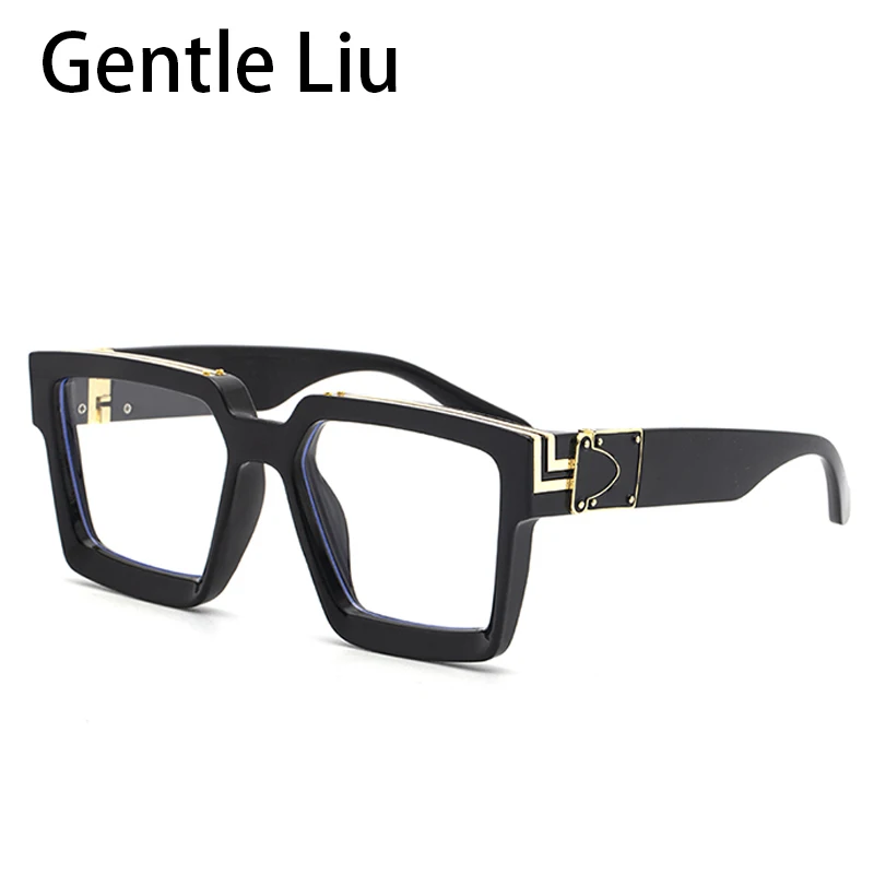 Retro Square Sunglasses For Men's Oversized Millionaire Sun Glasses Women  Fashion Vintage Luxury Brand Designer Eyeglasses UV400|Men's Sunglasses| -  AliExpress