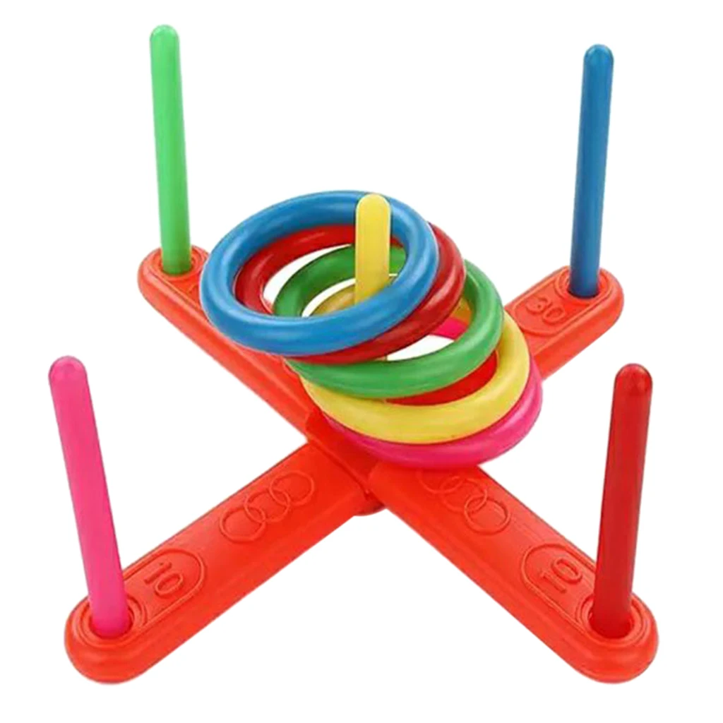 Easy Backyard Games to Assemble Fun for Kids Party Ring Toss Games 