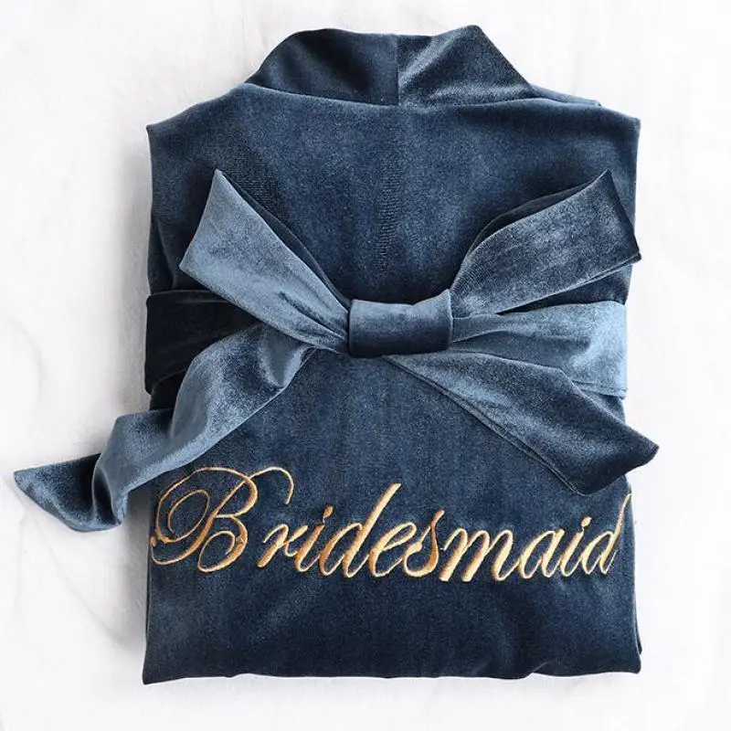 Gray Bridesmaid