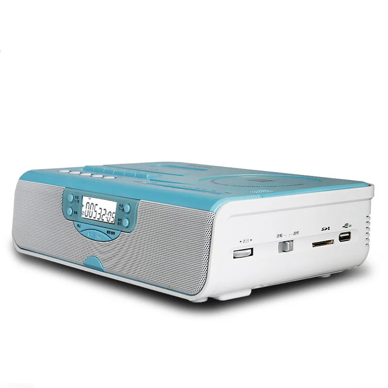 PANDA CD Boombox Cassette Player Tape to SD Card USB Disk MP3 Converter Recorder Repeater Radio FM MW-Learning Language Music
