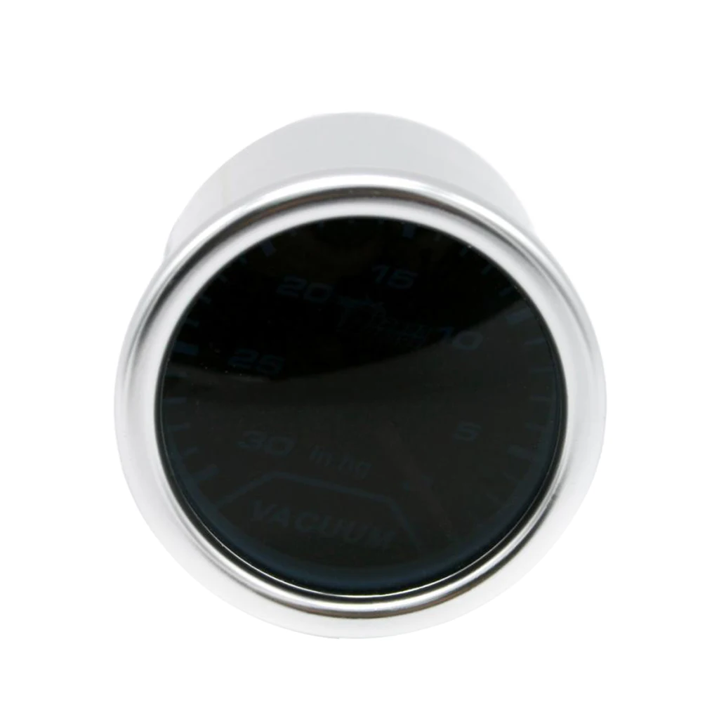 Замена 12V 2 ''52mm светодиодный дисплей вакуумного манометра для автомобиля мотоцикла