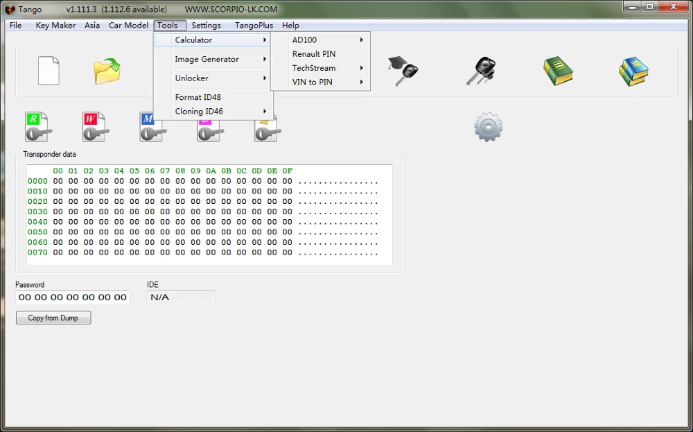 Tango Key Programmer