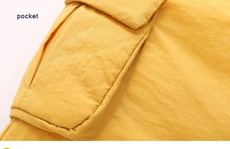 COOTELILI Girl Boy Winter Pants Cotton Padded Thick Warm Trousers Fashion Letter Ski Pants Pocket Children Pants Baby Kid Pants (7)