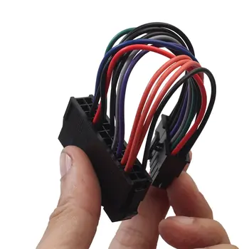 

24-pin to 14-pin Cable(4-inch) ATX PSU Main Power Adapter Cable Plug and Play for Lenovo IBM Dell A75 B75 Q75 Q77 Plug in ONLENY