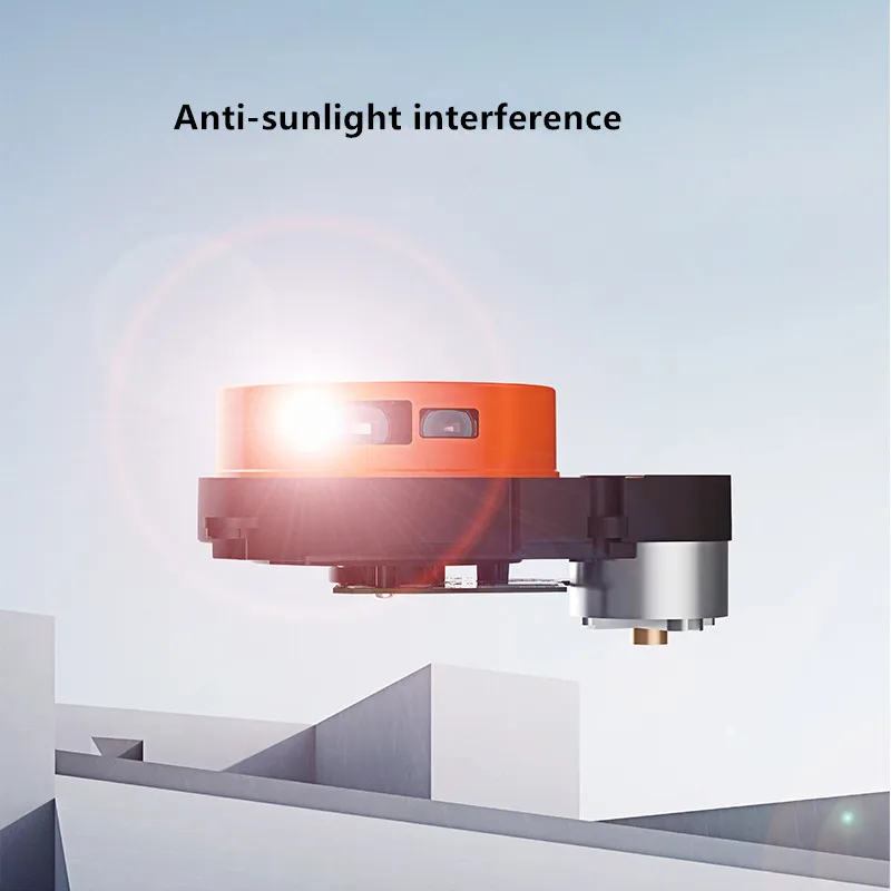 LDS01RR TOF LIDAR Laser Radar Scanner Ranging Sensor Module 8m Measuring Distance 1.8k Ranging Frequency Use for Outdoor/Indoor