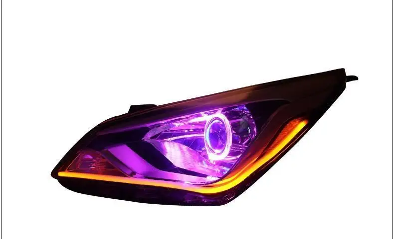 Luces Para Drl Внешняя Автомобильная Лампа, светодиодные дневные ходовые огни, автомобильные фары 10 11 12 13 14 15 16 для hyundai Verna