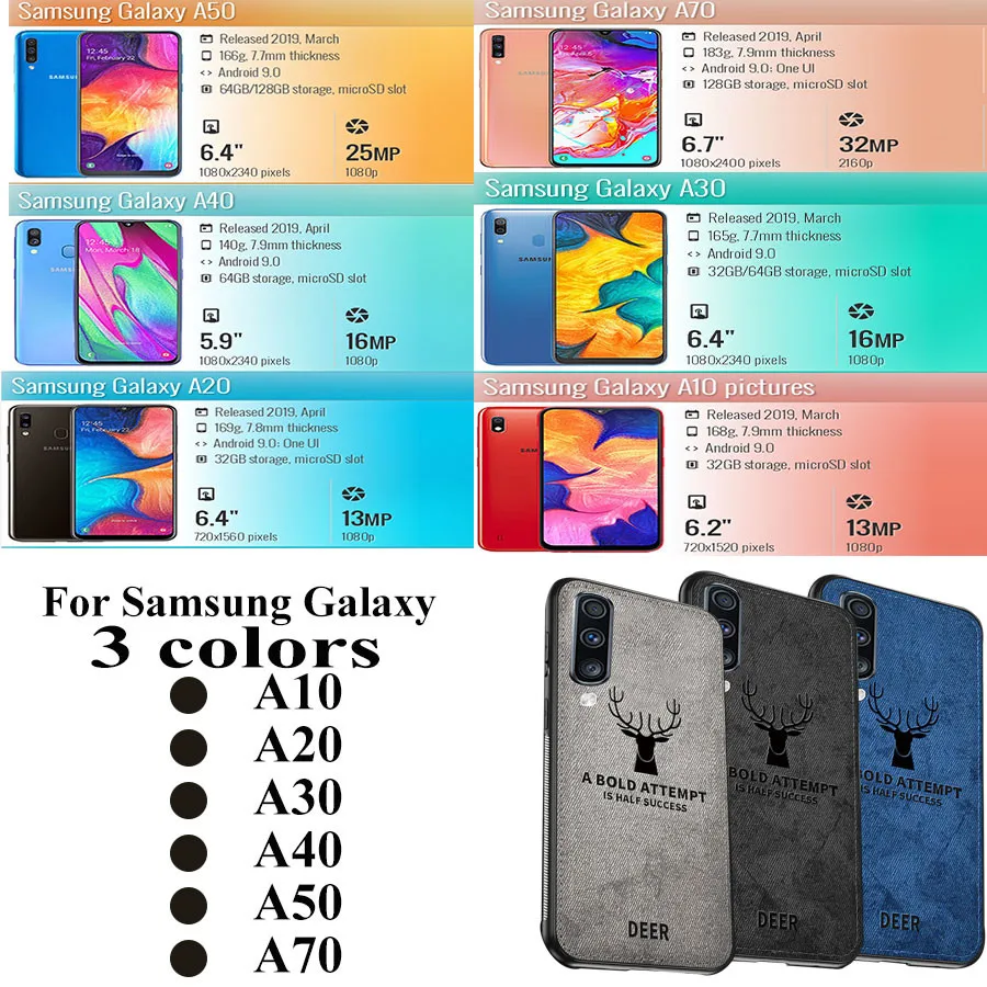 Противоударный чехол для samsung galaxy a30 a40 a50 Ультратонкий Мягкий samsun samsum a10 a20 a70 Edge Full Phone galax 50a 70a 10a 20a