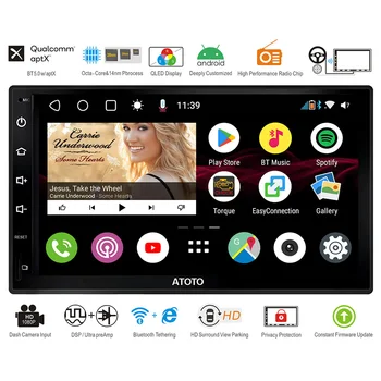 

ATOTO S8 Android Car in-Dash Navigation Stereo System,S8 Premium S8G2B73M,Powerful Soc,Dual BT w/aptX codec,Phone Integration Li