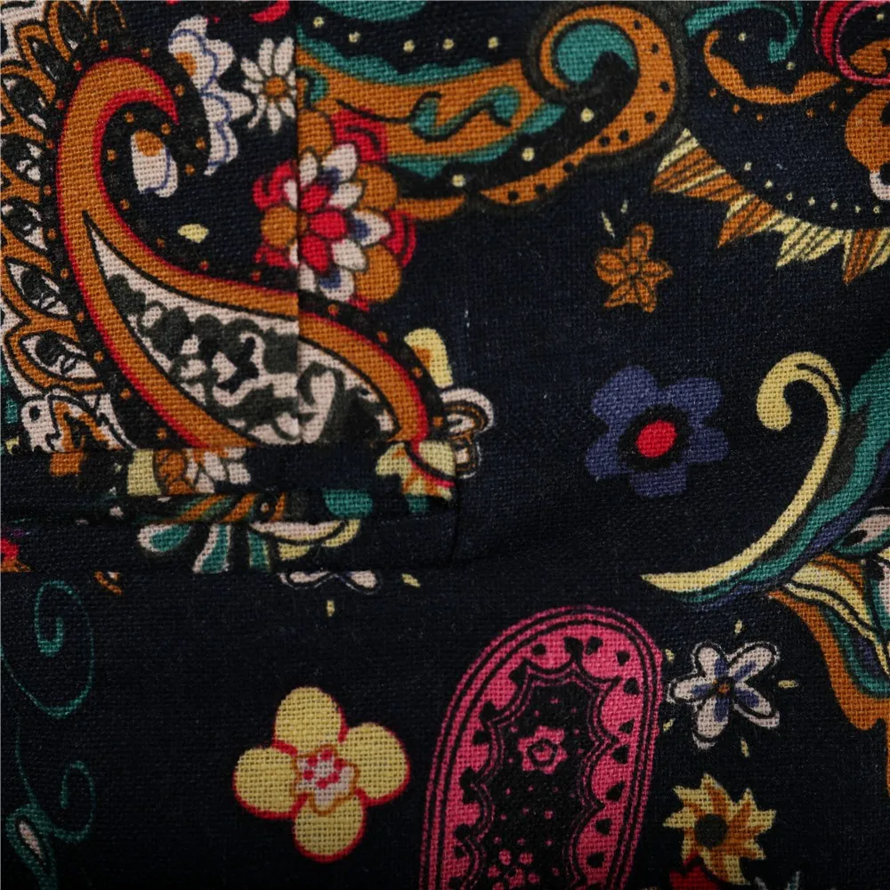 Осенне-зимняя мужская одежда цветочный костюм трендовый цветочный костюм/Мужской приталенный Блейзер Куртка пальто Гавайский костюм с принтом мужской блейзер