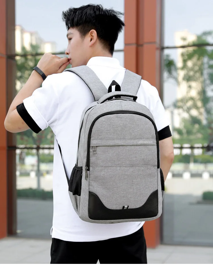 Chuwanglin unisex Preppy style school backpacks casual men's backpack 14" laptop backpack fashion travel bags mochila Y70309