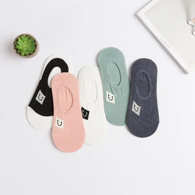 27 Style 10 Piece=5 Pairs/Lot Cute Harajuku Animal Women Socks Set Funny Spring Cat Dog Rabbit Panda Low Cut Short Sock Happy 11