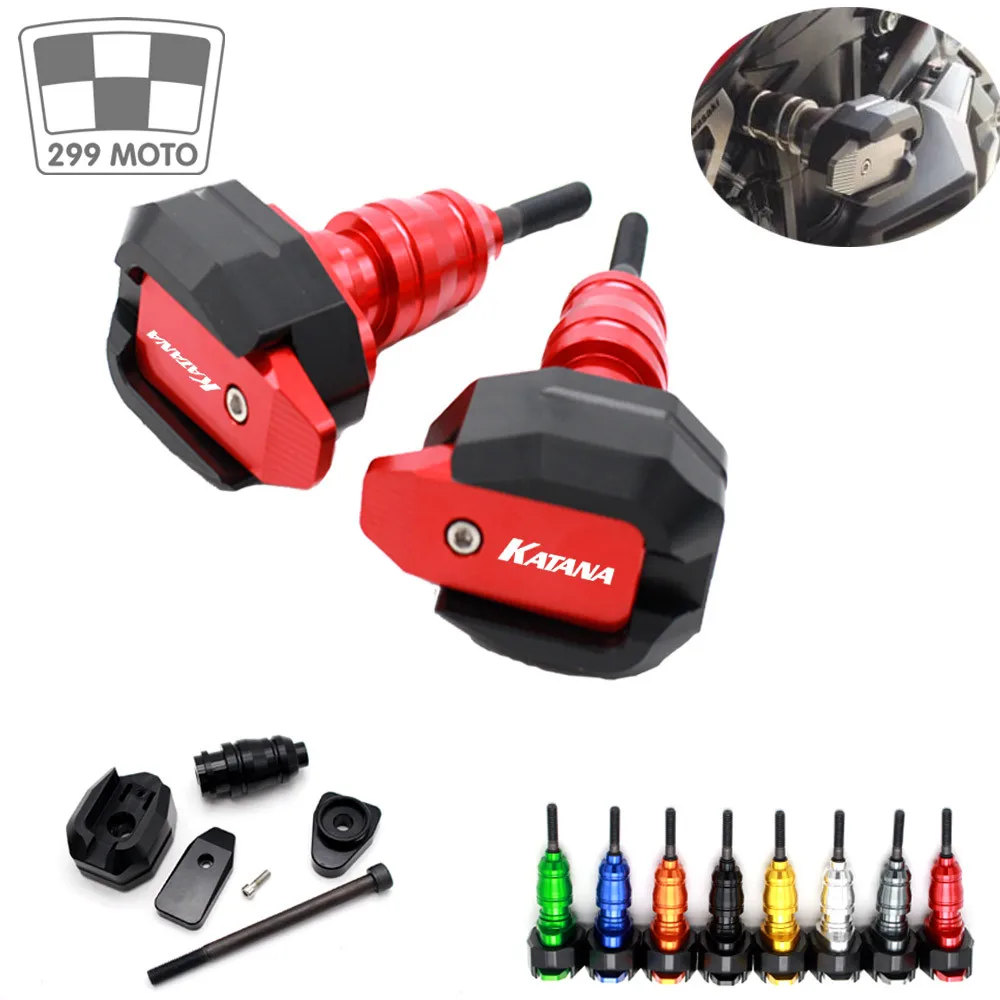 

For SUZUKI GSX 600/750 KATANA 1998-2006 Motorcycle Coils Sliders Frame Drop Protection Accident Protector